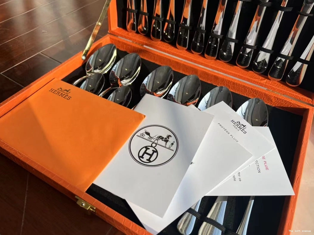 HERMES SET CUTLERY CUSTOM 0809